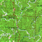 United States Geological Survey Rolla, MO-IL (1966, 250000-Scale) digital map