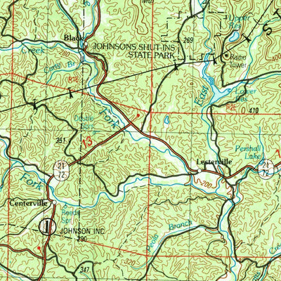 United States Geological Survey Rolla, MO-IL (1989, 250000-Scale) digital map