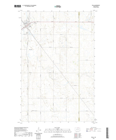 United States Geological Survey Rolla, ND (2020, 24000-Scale) digital map