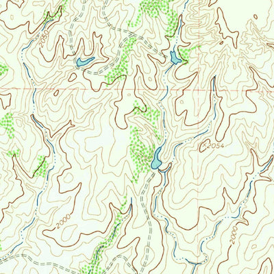 United States Geological Survey Rolla, TX (1964, 24000-Scale) digital map