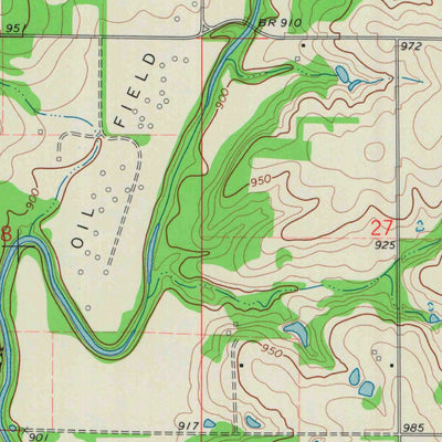United States Geological Survey Rollin, KS (1973, 24000-Scale) digital map