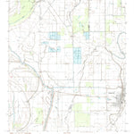 United States Geological Survey Rolling Fork West, MS (1988, 24000-Scale) digital map