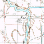 United States Geological Survey Rolling Fork West, MS (1988, 24000-Scale) digital map