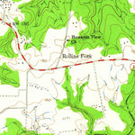 United States Geological Survey Rollins Fork, VA (1949, 24000-Scale) digital map