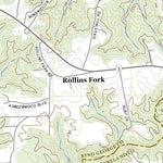 United States Geological Survey Rollins Fork, VA (2022, 24000-Scale) digital map
