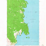 United States Geological Survey Rollins, MT (1964, 24000-Scale) digital map