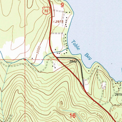 United States Geological Survey Rollins, MT (1994, 24000-Scale) digital map