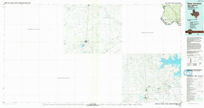 United States Geological Survey Roma-Los Saenz, TX (1985, 100000-Scale) digital map