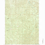 United States Geological Survey Roman Nose Mountain, OR (1984, 24000-Scale) digital map