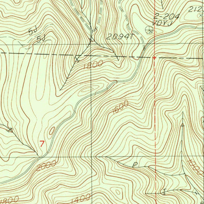 United States Geological Survey Roman Nose Mountain, OR (1984, 24000-Scale) digital map