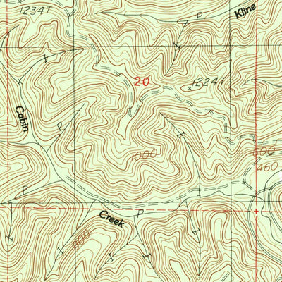 United States Geological Survey Roman Nose Mountain, OR (1984, 24000-Scale) digital map