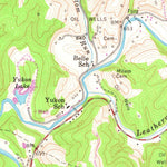 United States Geological Survey Romance, WV (1957, 24000-Scale) digital map
