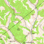 United States Geological Survey Romance, WV (1957, 24000-Scale) digital map