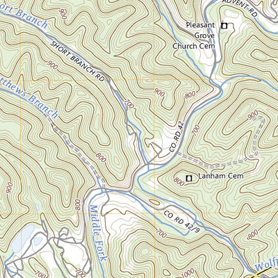 United States Geological Survey Romance, WV (2023, 24000-Scale) digital map