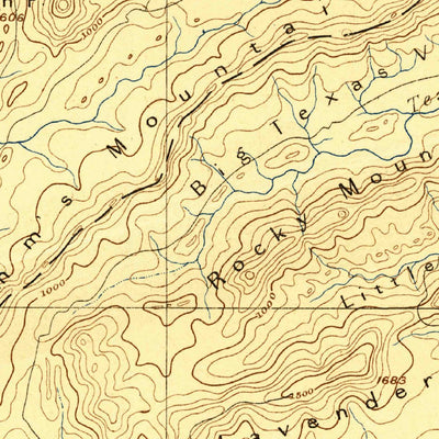 United States Geological Survey Rome, GA-AL (1886, 125000-Scale) digital map