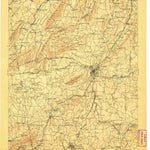 United States Geological Survey Rome, GA-AL (1904, 125000-Scale) digital map