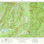United States Geological Survey Rome, GA-AL-TN-NC (1958, 250000-Scale) digital map