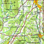 United States Geological Survey Rome, GA-AL-TN-NC (1958, 250000-Scale) digital map
