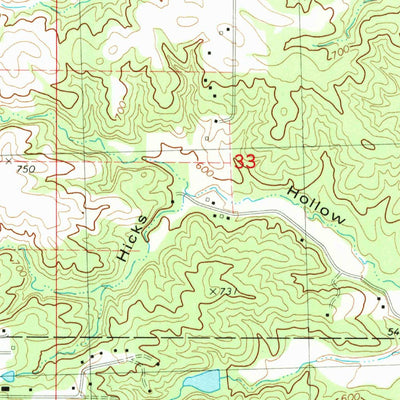 United States Geological Survey Rome, IL (1982, 24000-Scale) digital map