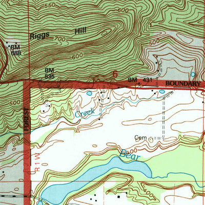 United States Geological Survey Rome, IN-KY (1993, 24000-Scale) digital map