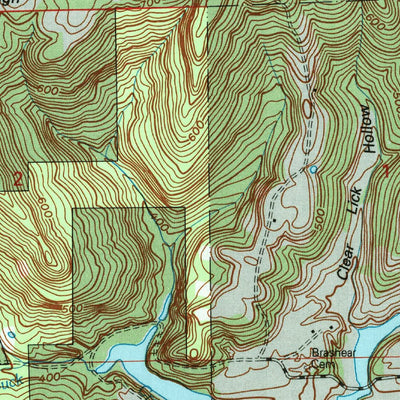 United States Geological Survey Rome, IN-KY (1993, 24000-Scale) digital map