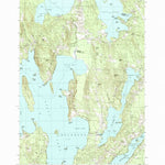 United States Geological Survey Rome, ME (1982, 24000-Scale) digital map