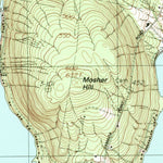 United States Geological Survey Rome, ME (1982, 24000-Scale) digital map