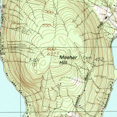 United States Geological Survey Rome, ME (1982, 24000-Scale) digital map