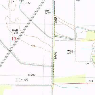 United States Geological Survey Rome, MS (1983, 24000-Scale) digital map