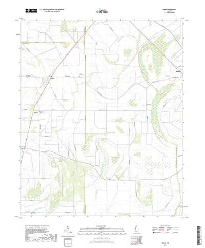 United States Geological Survey Rome, MS (2020, 24000-Scale) digital map