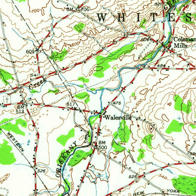 United States Geological Survey Rome, NY (1947, 62500-Scale) digital map