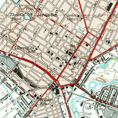 United States Geological Survey Rome, NY (1955, 24000-Scale) digital map