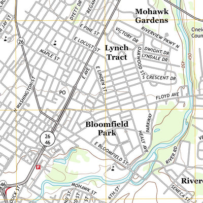 United States Geological Survey Rome, NY (2013, 24000-Scale) digital map