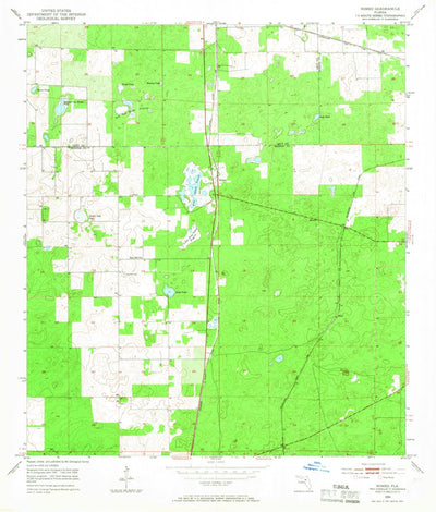 United States Geological Survey Romeo, FL (1954, 24000-Scale) digital map