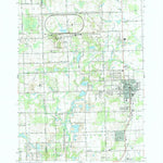 United States Geological Survey Romeo, MI (1991, 24000-Scale) digital map