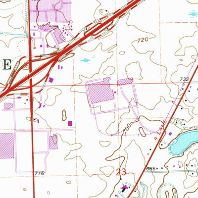 United States Geological Survey Romeoville, IL (1962, 24000-Scale) digital map