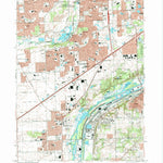 United States Geological Survey Romeoville, IL (1993, 24000-Scale) digital map