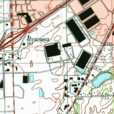 United States Geological Survey Romeoville, IL (1998, 24000-Scale) digital map