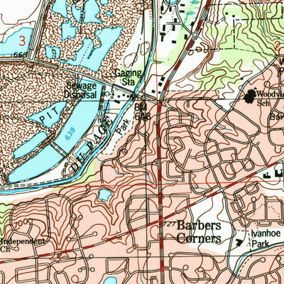 United States Geological Survey Romeoville, IL (1998, 24000-Scale) digital map