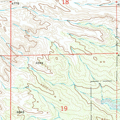 United States Geological Survey Romero Canyon, NM (1961, 24000-Scale) digital map