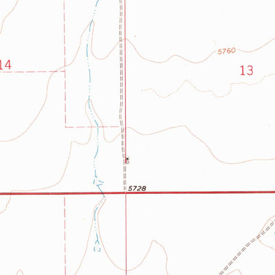 United States Geological Survey Romero Spring, NM (1973, 24000-Scale) digital map