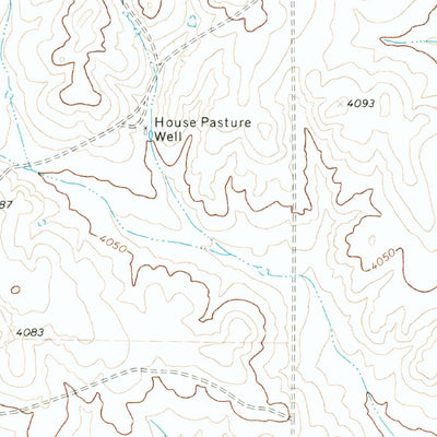 United States Geological Survey Romero, TX (1971, 24000-Scale) digital map