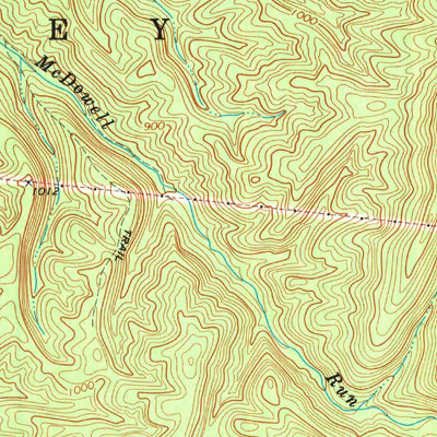 United States Geological Survey Romney, WV (1973, 24000-Scale) digital map