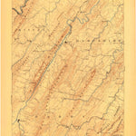 United States Geological Survey Romney, WV-VA-MD (1891, 125000-Scale) digital map