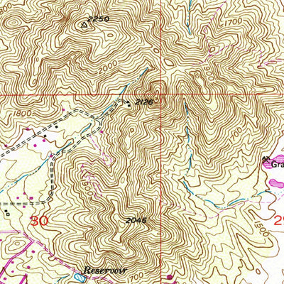 United States Geological Survey Romoland, CA (1953, 24000-Scale) digital map