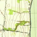 United States Geological Survey Romulus, NY (1943, 31680-Scale) digital map