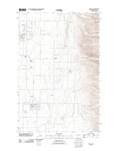 United States Geological Survey Ronan, MT (2011, 24000-Scale) digital map