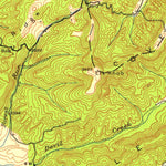 United States Geological Survey Roncererte, WV-VA (1952, 62500-Scale) digital map