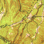 United States Geological Survey Roncererte, WV-VA (1952, 62500-Scale) digital map