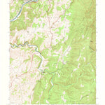 United States Geological Survey Ronceverte, WV (1971, 24000-Scale) digital map
